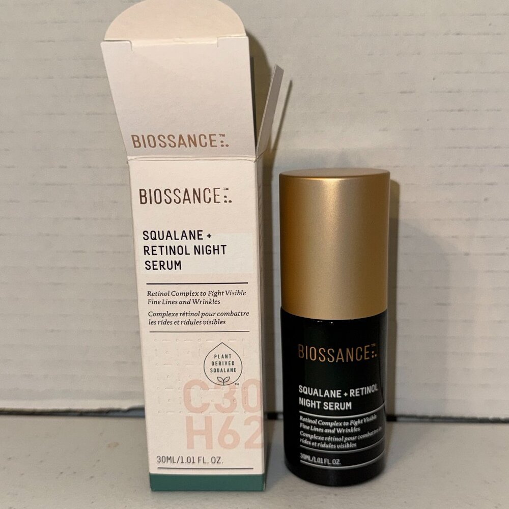 Biossance Squalane + Retinol Night Serum